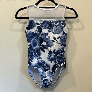 AinslieWear Floral Leotard